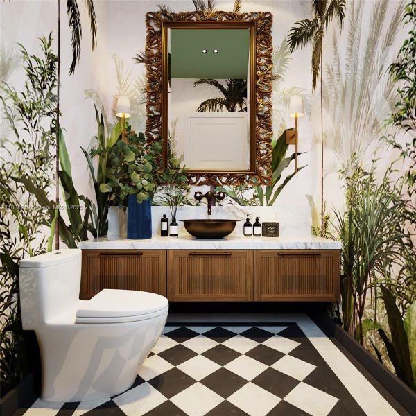 Furnished interior view inside a new home in , Pinecrest (Image 23).