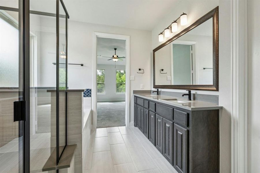 Furnished interior view inside a new home in Stoney Creek, Sunnyvale (Image 11). Furnished interior view inside a new home in Stoney Creek, Sunnyvale (Image 11).