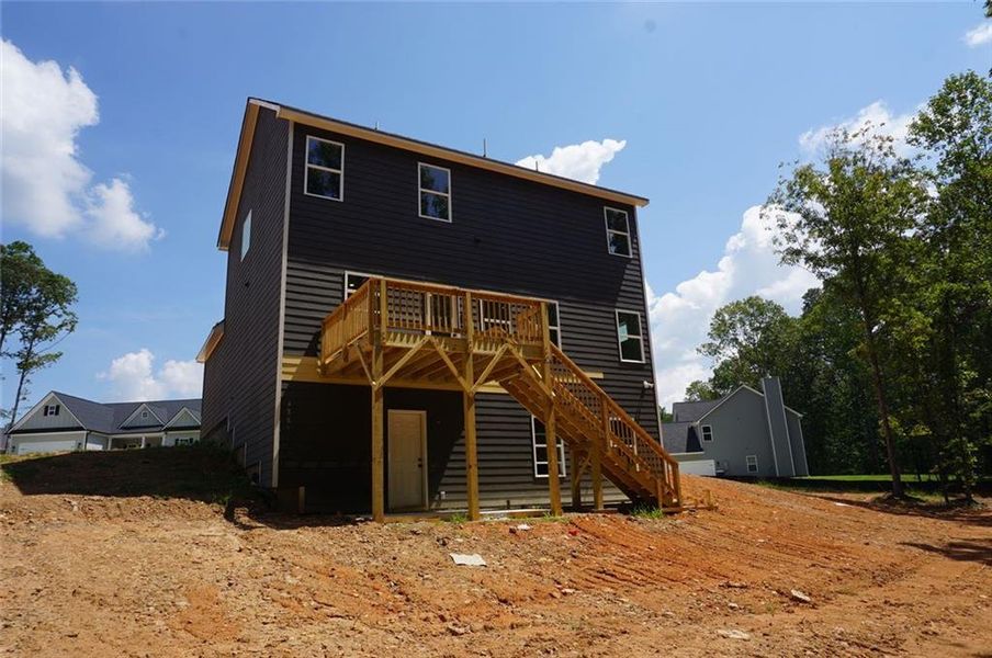 In-progress construction of a new home in Benson Estates, Dallas, GA (Image 19).