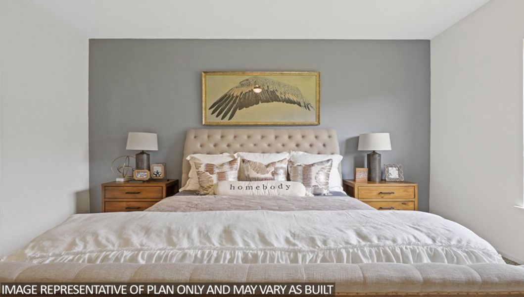 Furnished interior view inside a new home in Mill Creek Estates, Magnolia (Image 25).