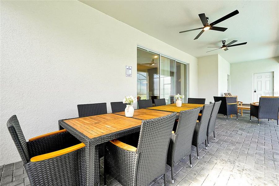 Furnished interior view inside a new home in Windsor Island Resort, Davenport (Image 30).