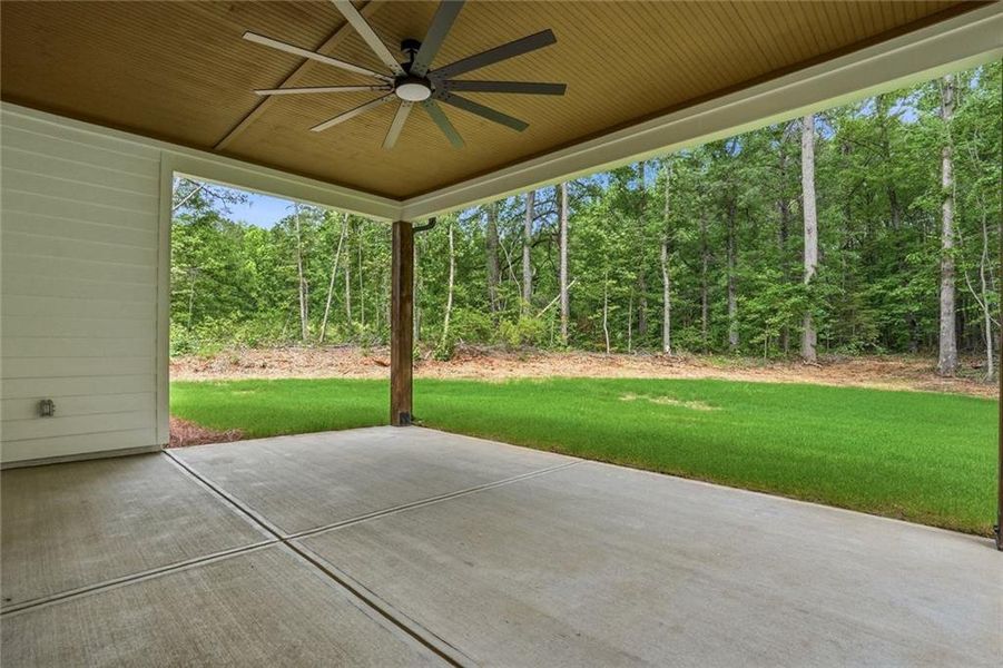 Exterior details and patio area of a home in , Covington (Image 33).