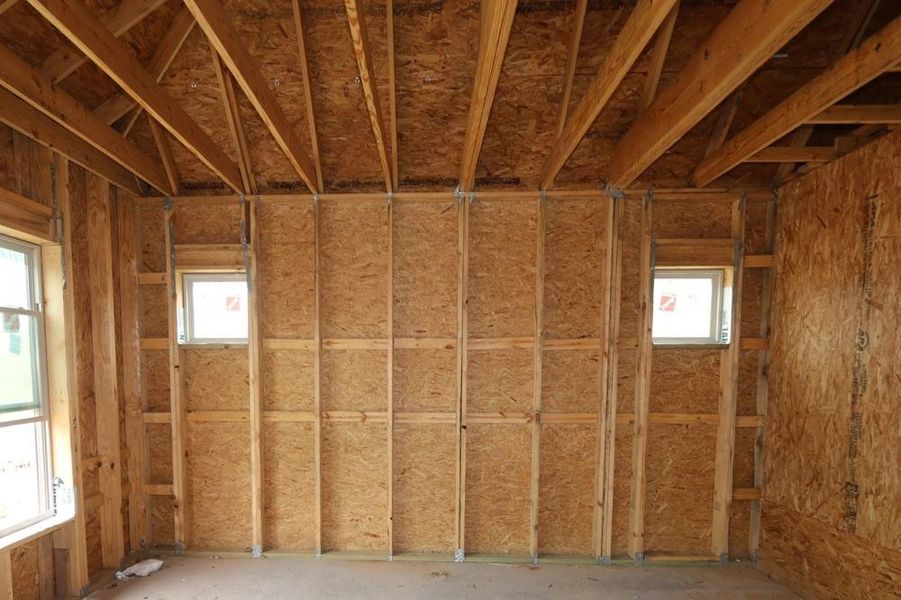 Spacious, unfurnished interior of a new home in Meridiana 55' Homesites, Manvel (Image 15). Spacious, unfurnished interior of a new home in Meridiana 55' Homesites, Manvel (Image 15).