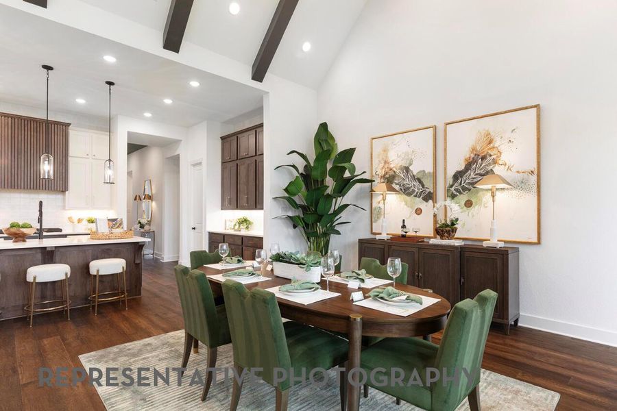 Furnished interior view inside a new home in Flora, Hutto (Image 18).