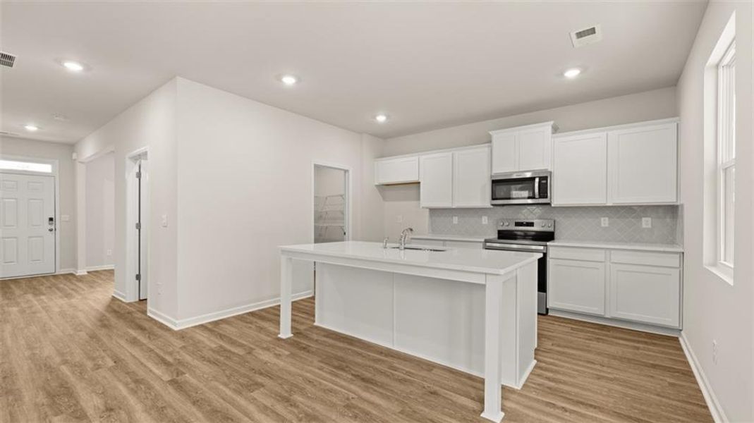 Furnished interior view inside a new home in Jackson Landing, Jefferson (Image 40).