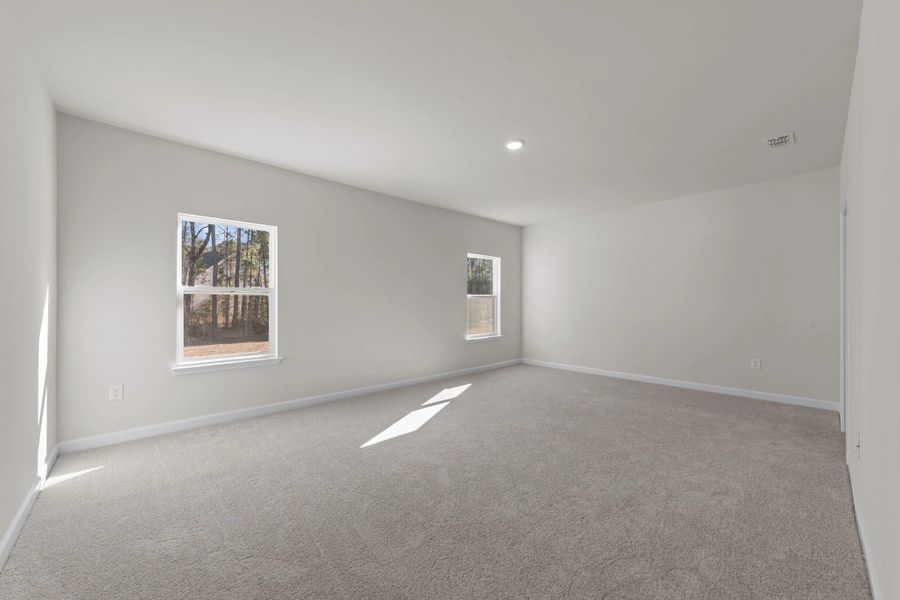 Spacious, unfurnished interior of a new home in Trieste at Bella Vita, Myrtle Beach (Image 19). Spacious, unfurnished interior of a new home in Trieste at Bella Vita, Myrtle Beach (Image 19).