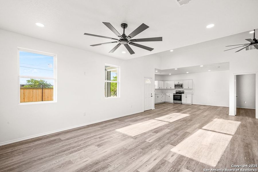 Spacious, unfurnished interior of a new home in , Von Ormy (Image 21). Spacious, unfurnished interior of a new home in , Von Ormy (Image 21).