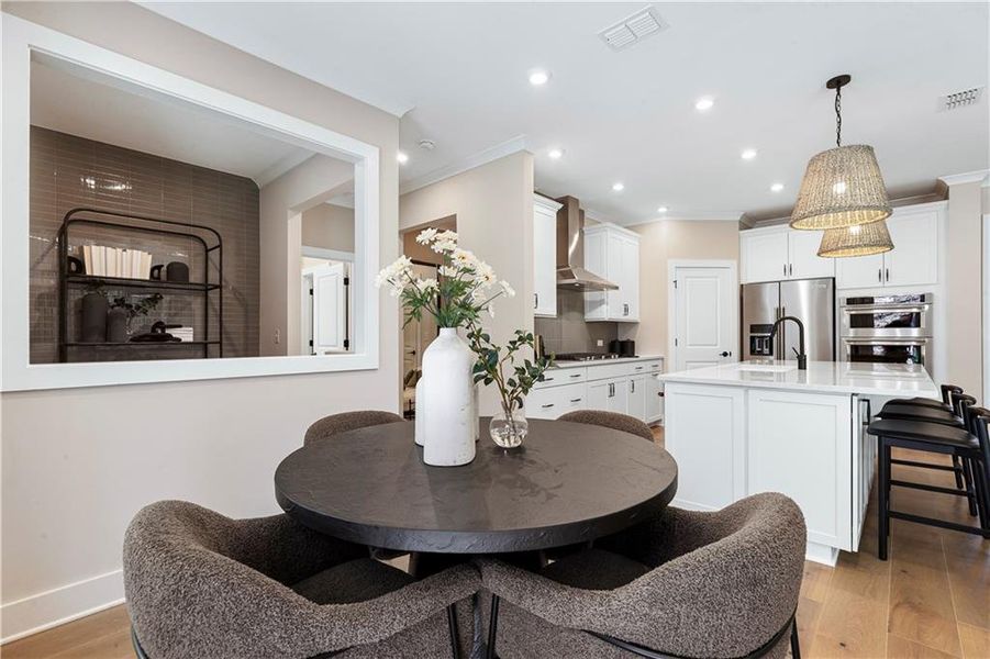 Furnished interior view inside a new home in Berkeley Mill, Cumming (Image 11).