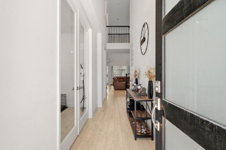 Inviting foyer with clean lines and easy flow into the home's main living areas