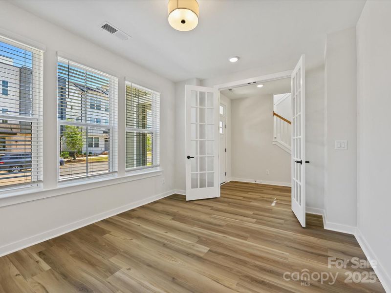 Spacious, unfurnished interior of a new home in The River District - Pioneer Collection, Charlotte (Image 29).