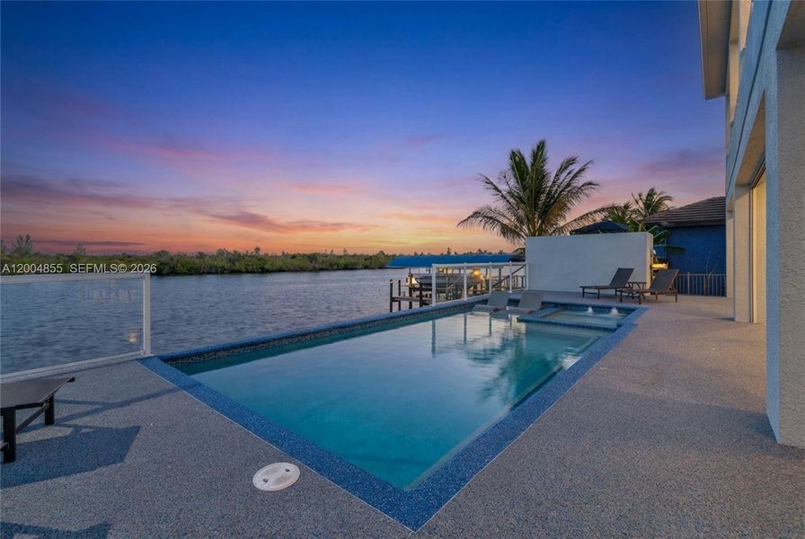Exterior details and patio area of a home in , Cape Coral (Image 32).