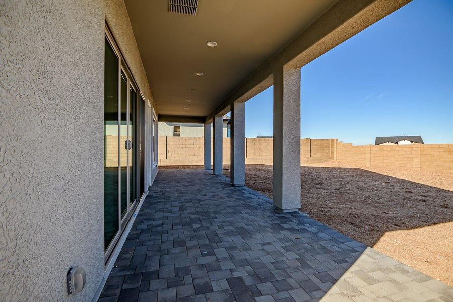 Exterior details and patio area of a home in Horizon at The Dells, Prescott (Image 3).