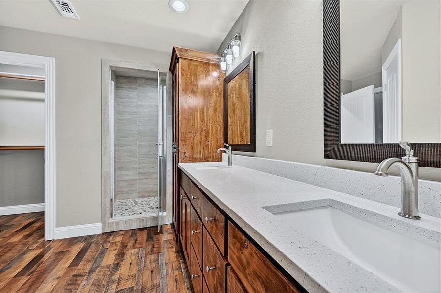 Furnished interior view inside a new home in , Ector (Image 8). Furnished interior view inside a new home in , Ector (Image 8).