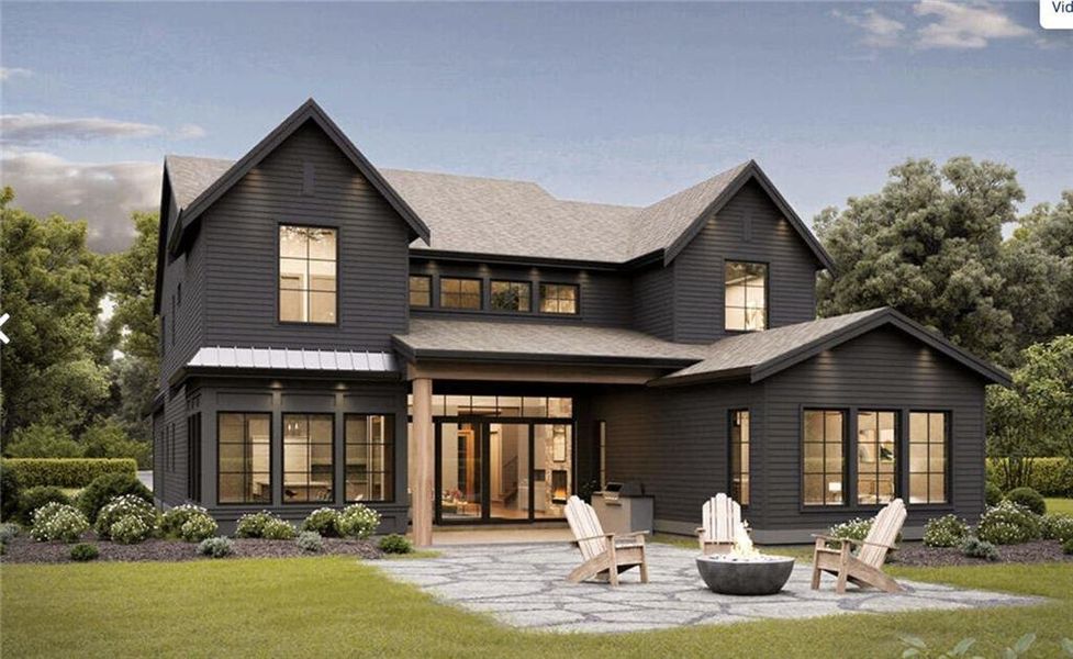 Front exterior of a new home in , Auburn, GA, highlighting curb appeal (Image 7). Front exterior of a new home in , Auburn, GA, highlighting curb appeal (Image 7).