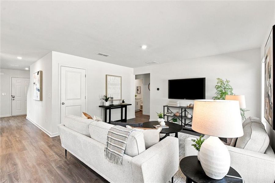 Furnished interior view inside a new home in Kingston Park, Kingston (Image 20).