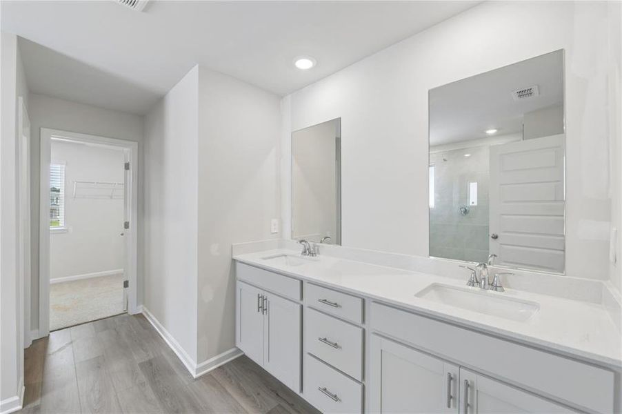 Furnished interior view inside a new home in Martin Springs - Estate Series, Lawrenceville (Image 15).