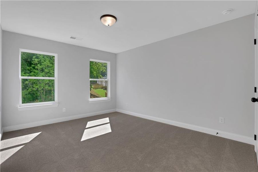 Spacious, unfurnished interior of a new home in Villas at Dawsonville, Dawsonville (Image 45).