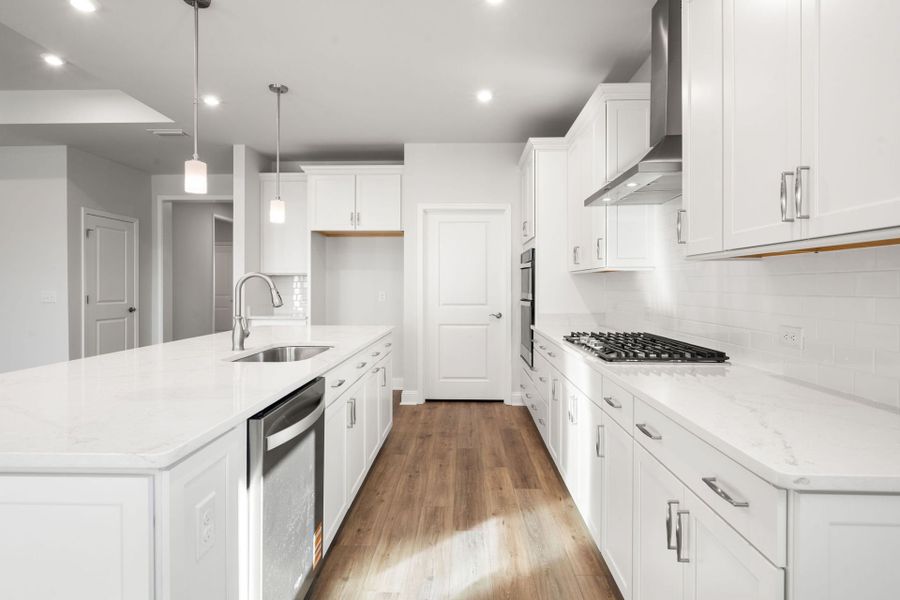 Furnished interior view inside a new home in Midpoint at New Riverside, Bluffton (Image 6).