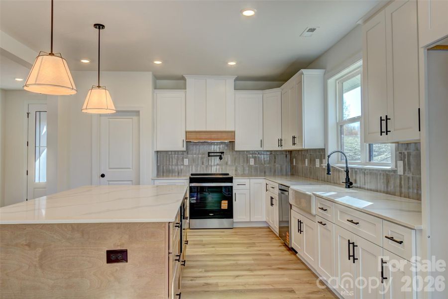 Furnished interior view inside a new home in , Bessemer City (Image 9).