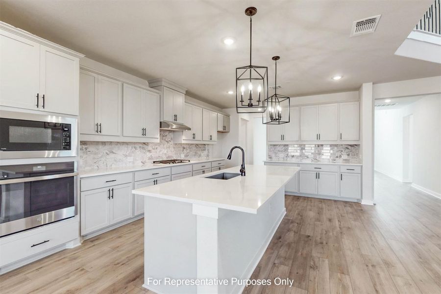 Furnished interior view inside a new home in Barksdale, Leander (Image 5).