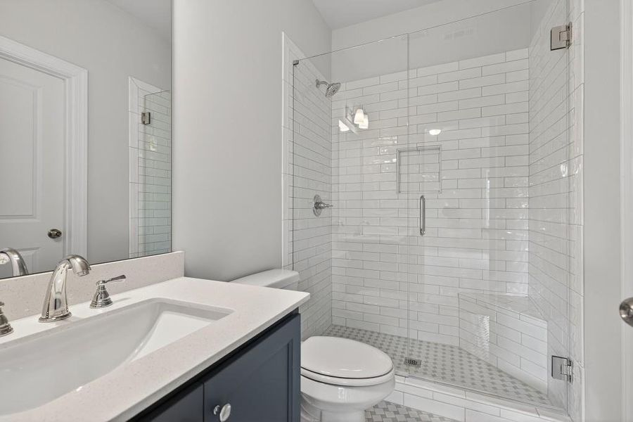 Furnished interior view inside a new home in Hemingway, Flowery Branch (Image 7).