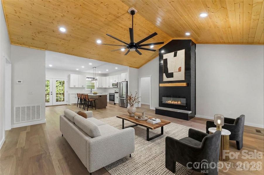 Virtual staging