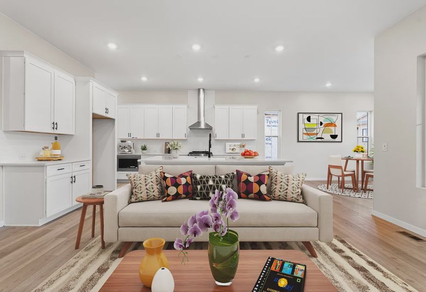 Homesite 71 Great Room + Kitchen - Virtually Staged - 3 of 8