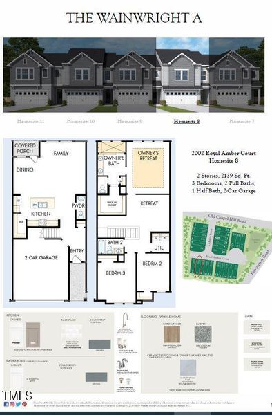 Lot 8 Design Board MLS