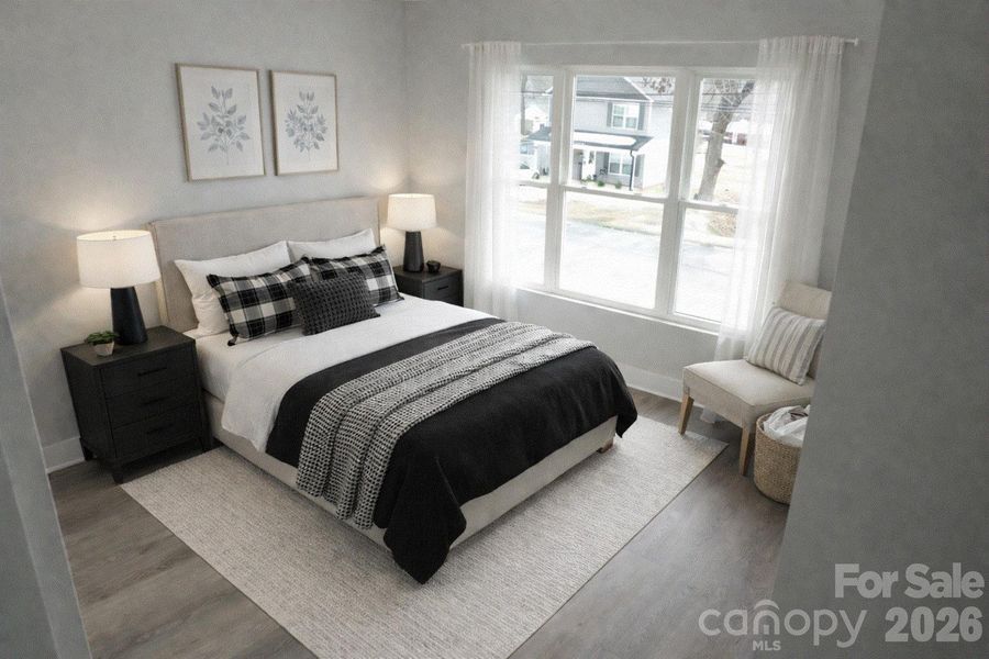 Furnished interior view inside a new home in , Kannapolis (Image 11).