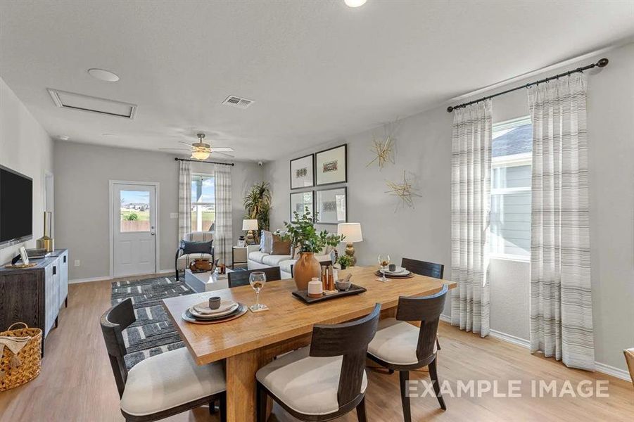 Furnished interior view inside a new home in Heartland, Heartland (Image 11).