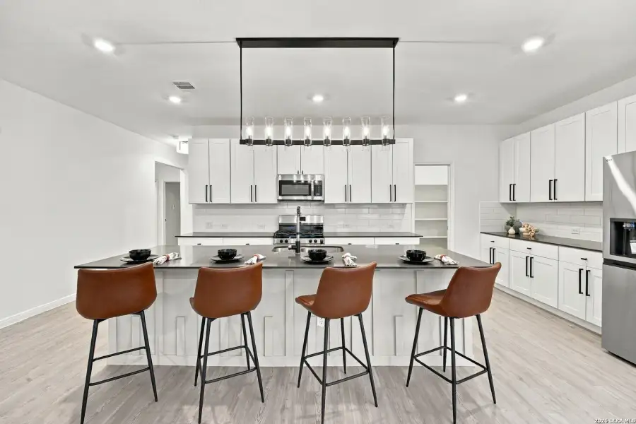 Furnished interior view inside a new home in Sage Meadows, St. Hedwig (Image 7).
