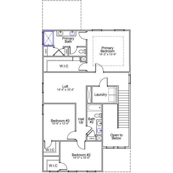 2D floor plan layout of this home in Pineland Preserve, Summerville, SC (Image 3). 2D floor plan layout of this home in Pineland Preserve, Summerville, SC (Image 3).