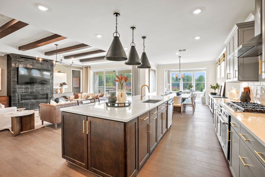 Representative furnished interior of a home built from the Stellar by Del Webb in Del Webb Carolina Ridge, Midland (Image 7).