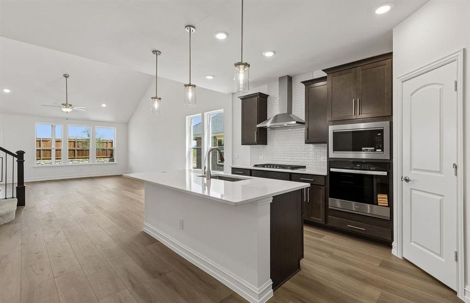 Spacious kitchen