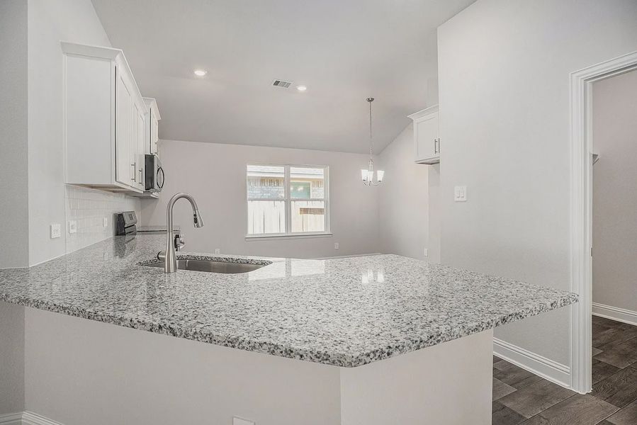 Furnished interior view inside a new home in Kiber Reserve, Angleton (Image 5).