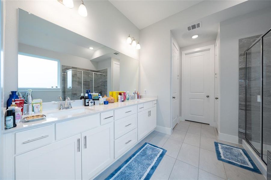 Furnished interior view inside a new home in , Little Elm (Image 16).