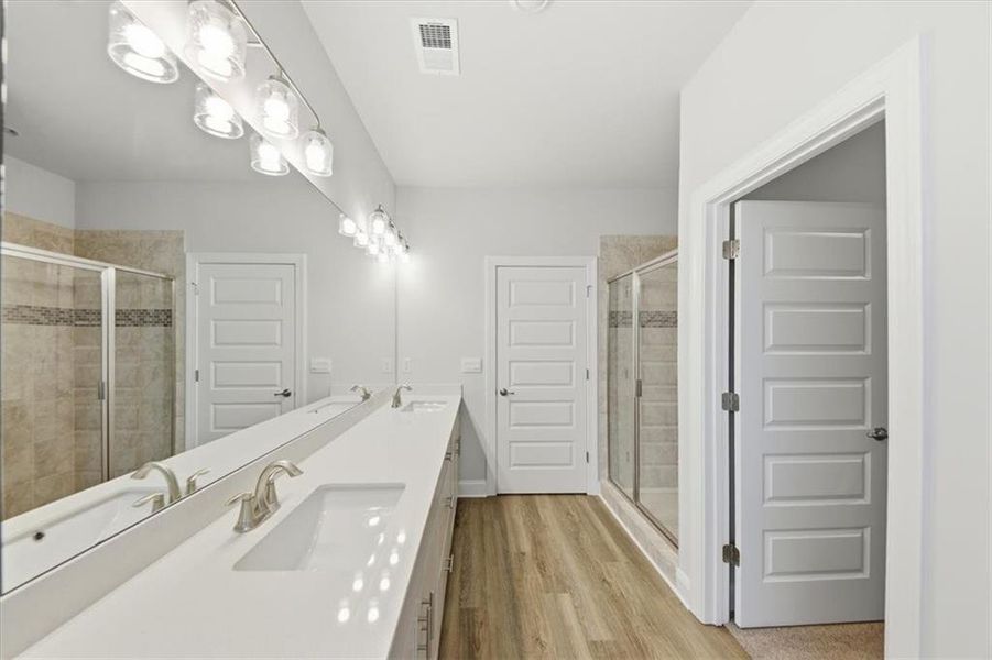 Furnished interior view inside a new home in Tuscany Hills, Douglasville (Image 5).