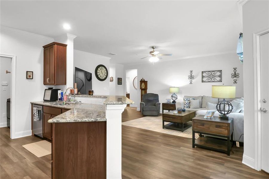 Furnished interior view inside a new home in , Tyler (Image 15).