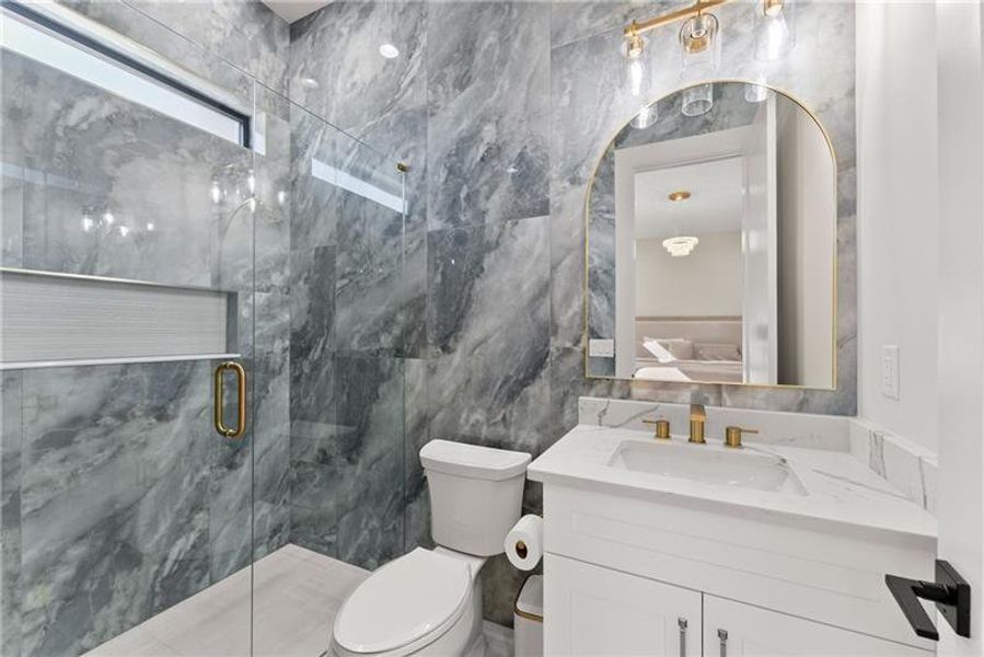 Furnished interior view inside a new home in , Lawrenceville (Image 84).