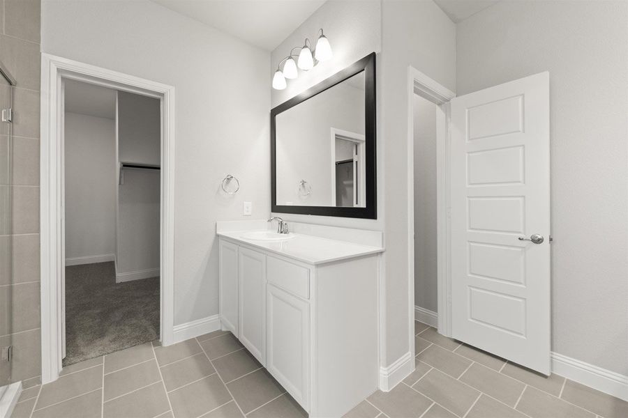 Furnished interior view inside a new home in The Reserve at Spiritas Ranch, Little Elm (Image 8). Furnished interior view inside a new home in The Reserve at Spiritas Ranch, Little Elm (Image 8).