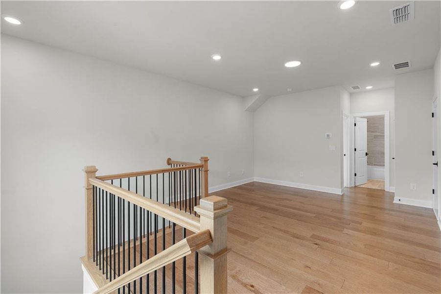 Spacious, unfurnished interior of a new home in Promenade at Sawnee Village, Cumming (Image 45).