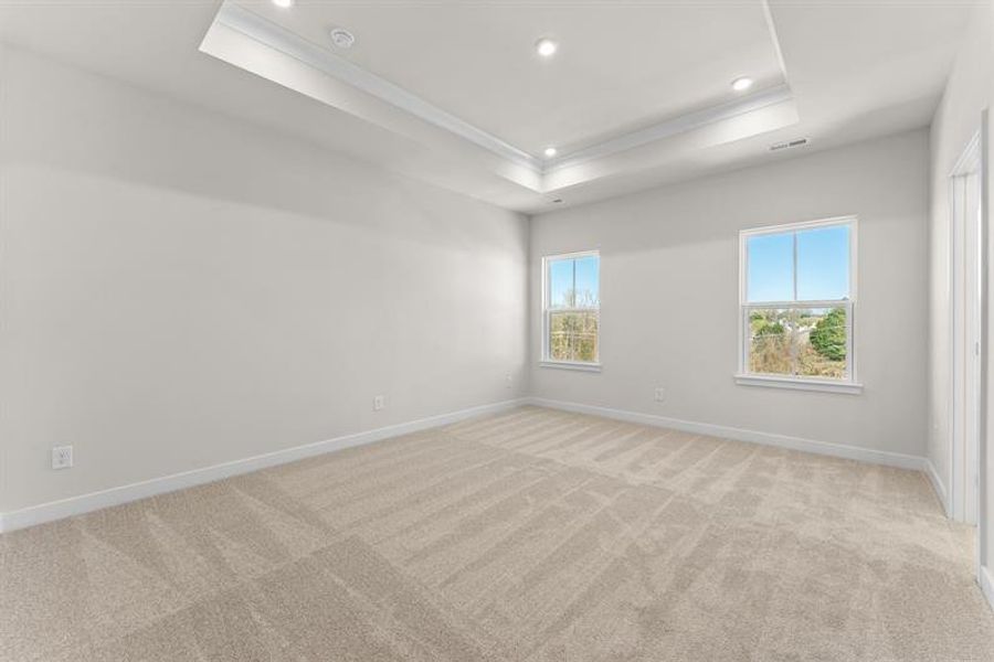 Spacious, unfurnished interior of a new home in Stowe Branch Townhomes, Charlotte (Image 6).
