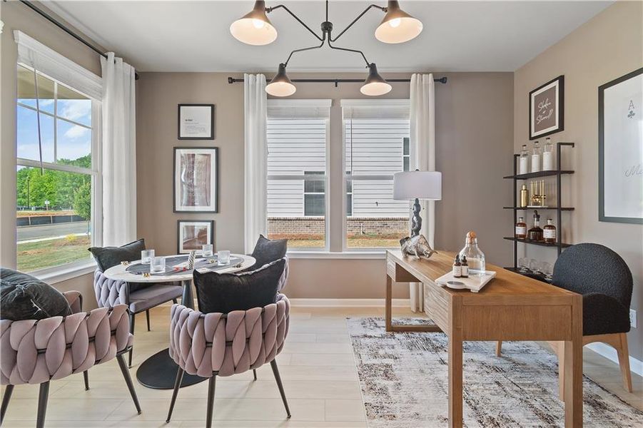 Furnished interior view inside a new home in Cooper Park, McDonough (Image 15).