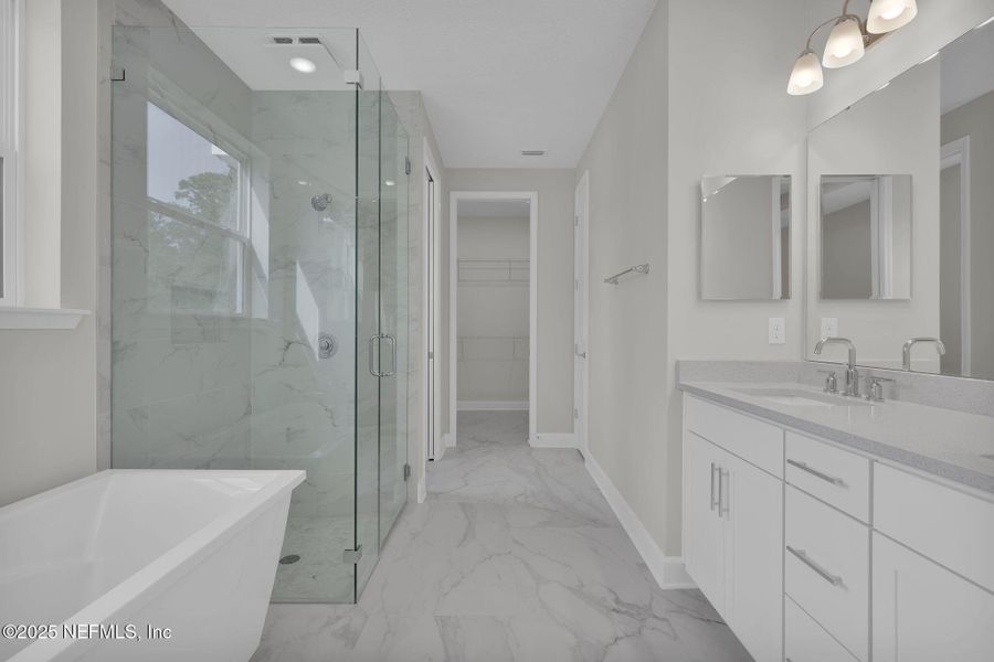 Furnished interior view inside a new home in Reflections at Nocatee, Nocatee (Image 12).