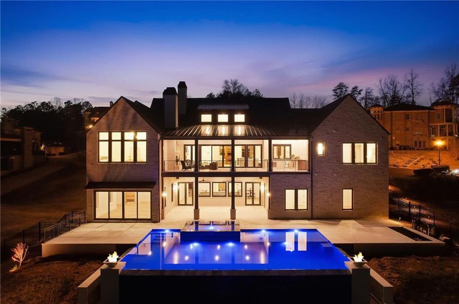 Exterior details and patio area of a home in , Gainesville (Image 38).
