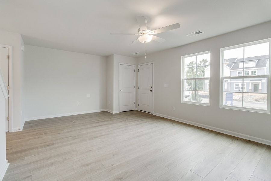 Spacious, unfurnished interior of a new home in Padgett Commons, Hopkins (Image 14).