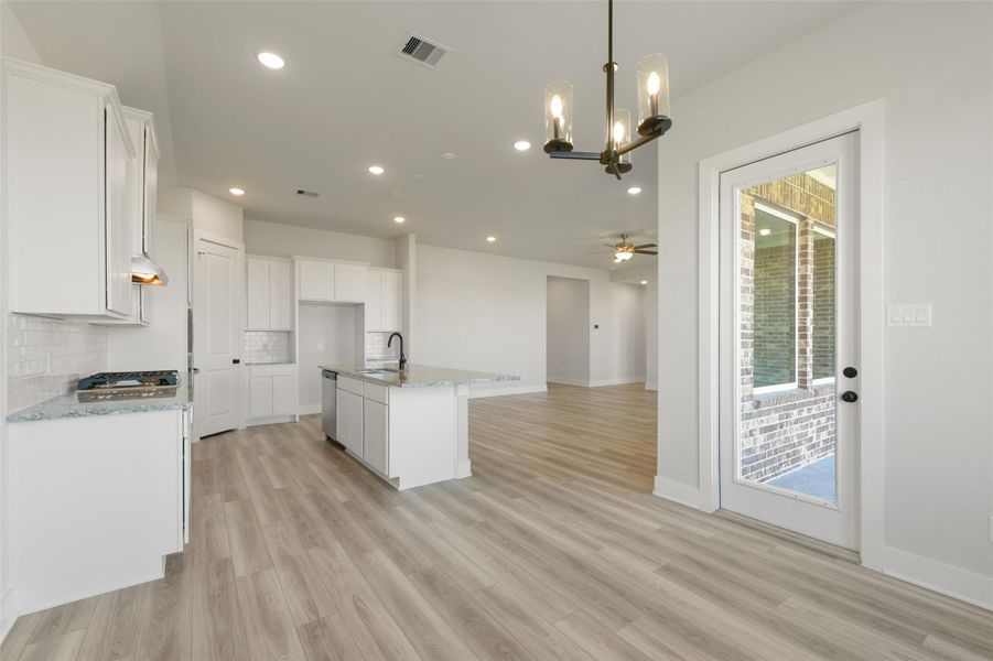 Furnished interior view inside a new home in Lago Mar, Texas City (Image 6).