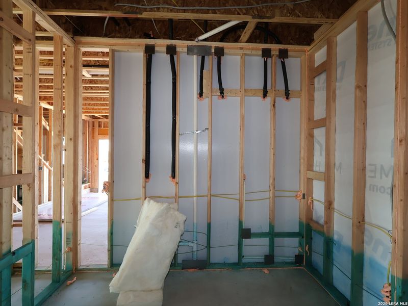 In-progress construction of a new home in Paloma Park, Converse, TX (Image 31).