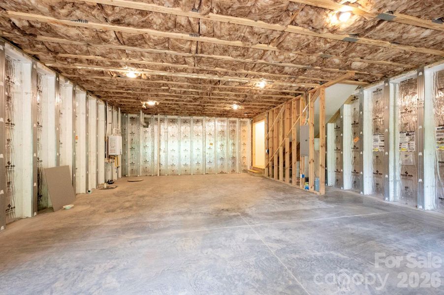 In-progress construction of a new home in , Asheville, NC (Image 38).
