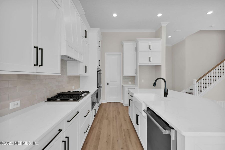 Furnished interior view inside a new home in Courtney Oaks at SilverLeaf, St. Augustine (Image 9).